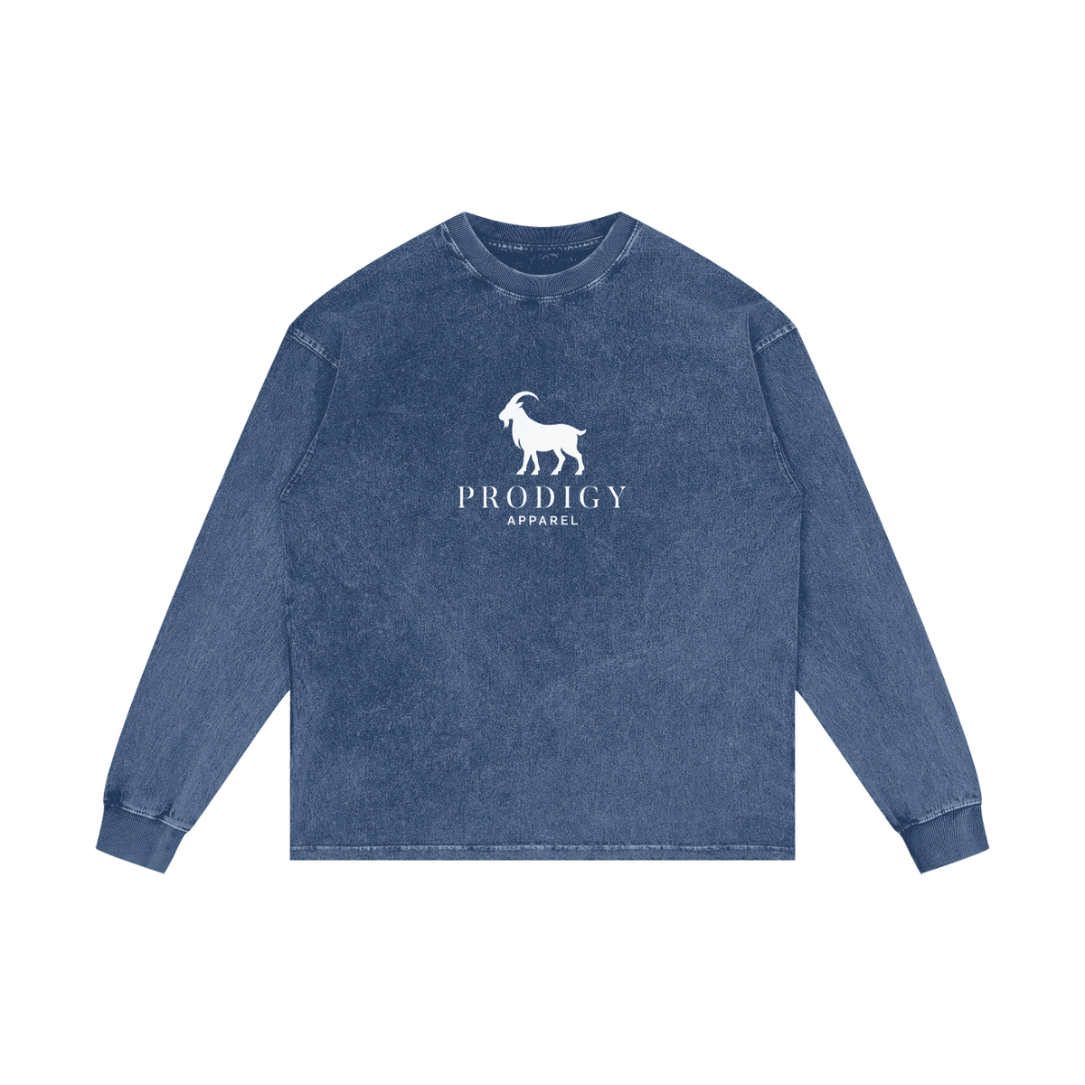 Acid Wash Oversize Long Sleeve T-Shirt