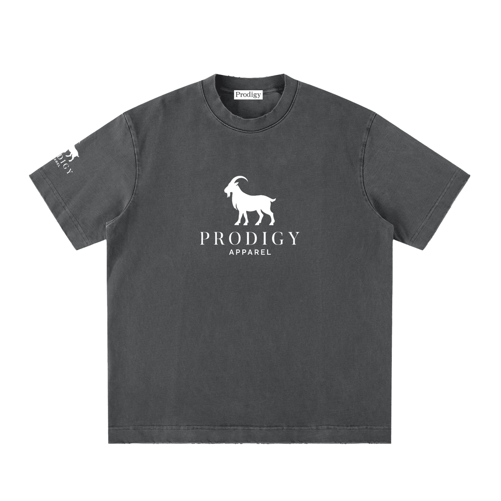 Heavyweight Vintage Washed Frayed T-Shirt