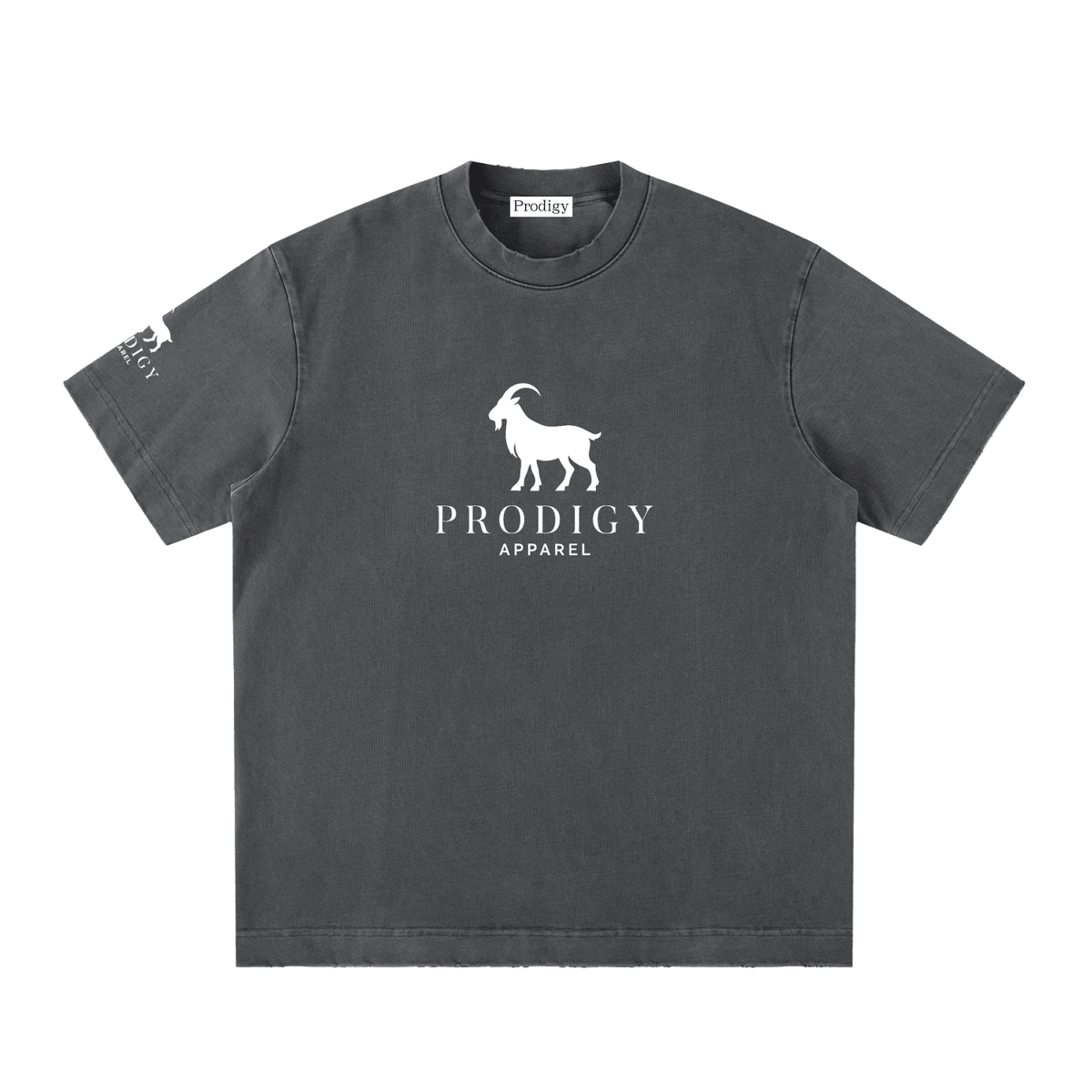 Heavyweight Vintage Washed Frayed T-Shirt