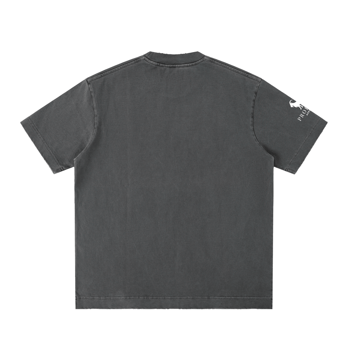 Heavyweight Vintage Washed Frayed T-Shirt